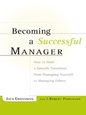 cover image of Becoming a Successful Manager